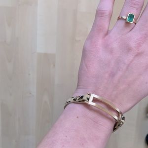 Accent Leopard Print Bracelet